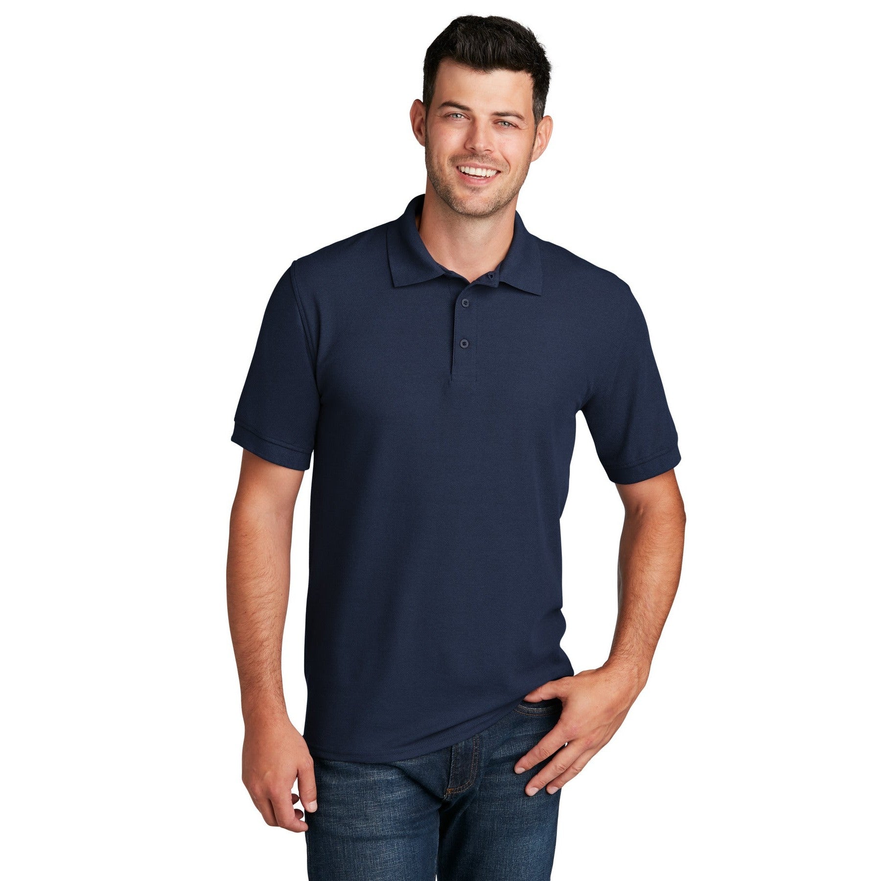 Port & Company-Port & Company® Core Blend Pique Polo. KP155-MedTech-4